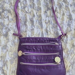 Purple vintage funky purse
